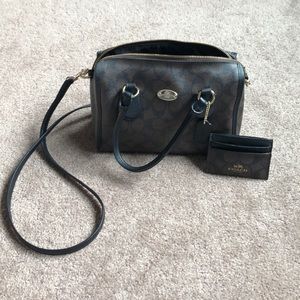 Coach purse and wallet